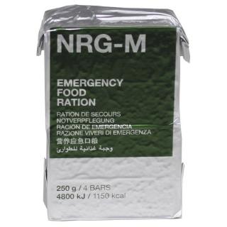 NRG-M Emergency Food Ration Giornaliera 1150 Kcal